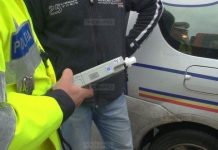 Șofer din Balș, prins la volan cu o alcoolemie uriașă. Polițiștii din Olt au dat amenzi de peste 100.000 de lei în weekend