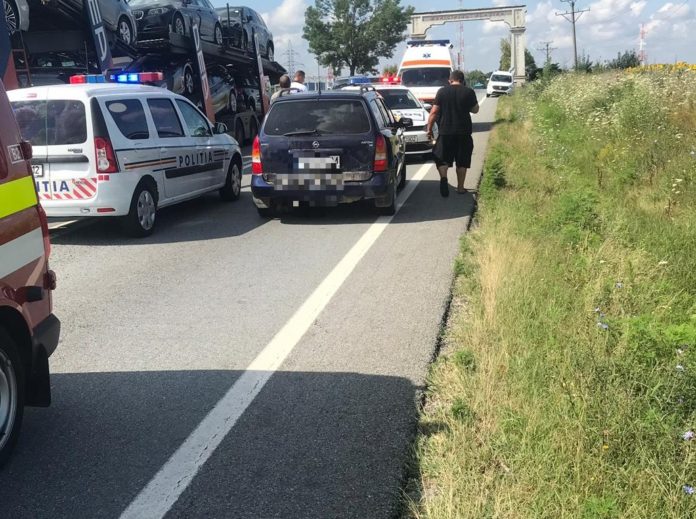 accident la iesire din slatina