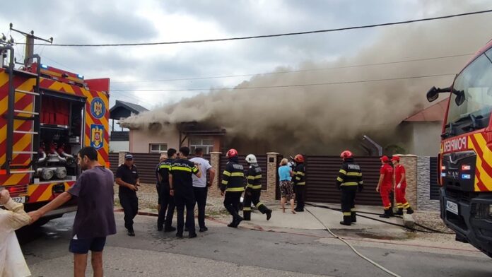 incendiu la Criva-3