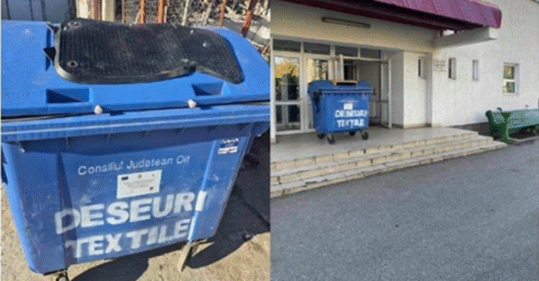 containere deseuri corabia
