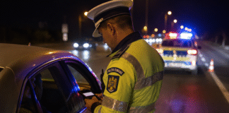 Razie pe șoselele din Olt: 38 de șoferi au rămas fără permis. Un bărbat prins băut la volan a refuzat recoltarea probelor biologice