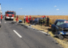 Accident mortal pe DN 65C. O femeie a murit, iar alte trei persoane au ajuns la spital/ FOTO