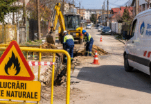 Avarie la rețeaua de gaze din Balș. 116 consumatori au rămas fără alimentare după ce o firmă a avariat o conductă