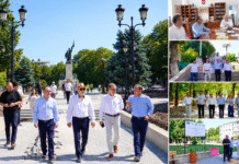 Lucrările care schimbă centrul Caracalului, verificate în teren. Două proiecte importante, în plin proces de modernizare
