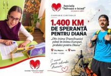 Un student pedalează până la Berlin pentru Diana. Fetița de 13 ani are nevoie urgentă de două operații/ FOTO