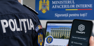 Scandal în MAI. Sindicatul EUROPOL acuză: Polițiști plătiți cu 50% în plus ar folosi ChatGPT pentru postările ministerului