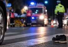 Pieton accidentat grav în timp ce traversa strada. Bărbatul a fost proiectat pe carosabil