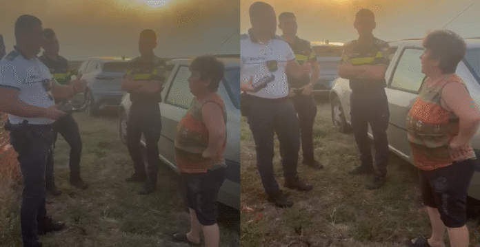 politistii la incendiu-2