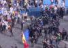 Bătăi la protestul ciobanilor din București. Manifestanții s-au confruntat cu jandarmii, care au folosit gaze lacrimogene/ FOTO