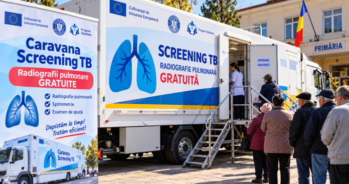 Caravana mobila pentru screening TB