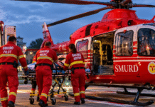 Femeia din Rusănești, înjunghiată de soțul care apoi s-a spânzurat, în stare extrem de gravă. A fost transferată la București