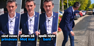 Ce critica De Mezzo la Emil Moț face acum propria administrație. Se mai spală bani când se asfaltează la fel?/ FOTO+VIDEO