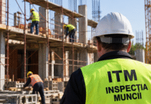 Muncitori la negru, descoperiți pe șantierele din Olt. Amenzi de 280.000 de lei aplicate de inspectorii ITM