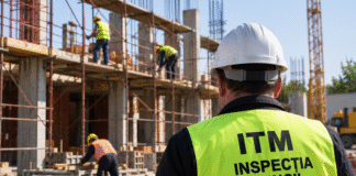 Muncitori la negru, descoperiți pe șantierele din Olt. Amenzi de 280.000 de lei aplicate de inspectorii ITM