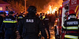 Dosar penal pentru ultraj și distrugere după un scandal la stingerea unui incendiu, în Ștefănești. O persoană a fost reținută