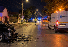 Accident rutier la Corabia, urmat de o avarie la rețeaua de gaze. 158 de consumatori de pe șase străzi, afectați