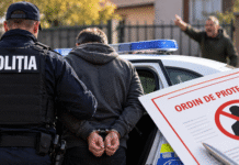 A încălcat ordinul de protecție doar pentru că a strigat către un bărbat. Polițiștii l-au reținut