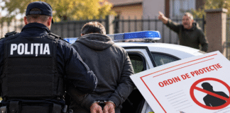 A încălcat ordinul de protecție doar pentru că a strigat către un bărbat. Polițiștii l-au reținut