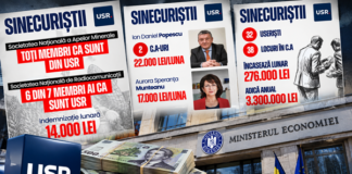 PSD, dezvăluiri despre sinecuriștii USR: 32 de oameni, 38 de funcții la companiile de stat și venituri de 276.000 de lei pe lună