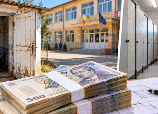 Bani de la Guvern pentru școlile cu toalete necorespunzătoare, inclusiv din Olt. Aproape 8 milioane de lei pentru modernizarea grupurilor sanitare