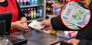 A păcălit o vânzătoare cu o bancnotă de 500 de lei și a plecat cu banii. Bărbatul a fost reținut