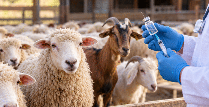 Vaccinare veterinara în ferma