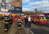 Accident cumplit pe DN 7. Doi morți și 14 persoane evaluate medical, după impactul dintre un microbuz și o autobasculantă/ FOTO+VIDEO