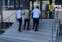 Un bărbat din Olt a furat o mașină cu un copil în interior și a făcut accident. „Șoferul”, beat și fără permis, a fost arestat/ VIDEO