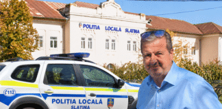 VIDEO Șeful Poliției Locale Slatina și-a pus subalternii să-l apere în cazul accidentului care l-a lăsat fără permis. Explicațiile instituției, lamentabile