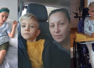 La doar 5 ani, Nectarie nu poate merge și nu a spus niciodată mama. Are nevoie de 50.000 de euro pentru recuperare