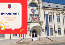 Primăria Caracal actualizează Planul Urbanistic General. Cetățenii și firmele, chemați să spună cum vor să se dezvolte orașul